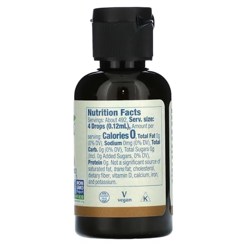 Better Stevia Vanilla Liquid 2 Ounce A2310