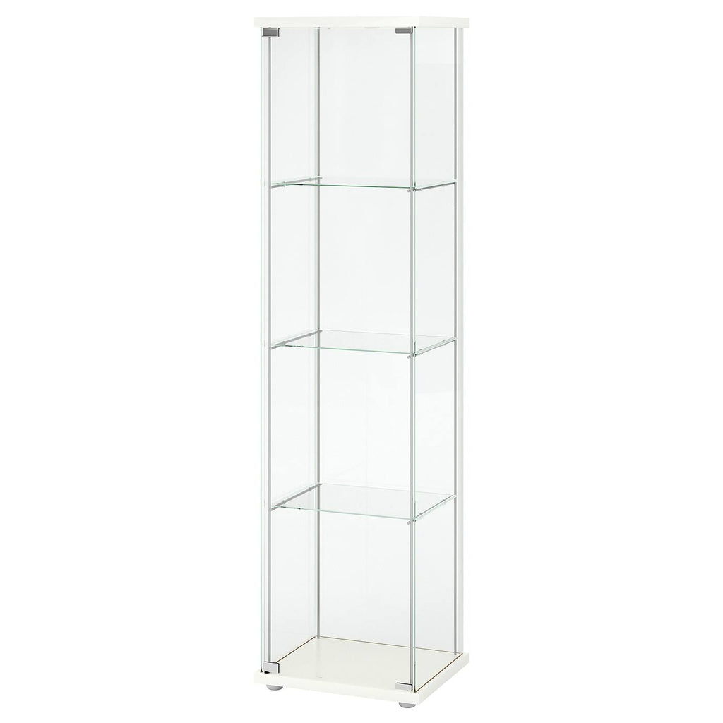 White Glass-Door Cabinet O491