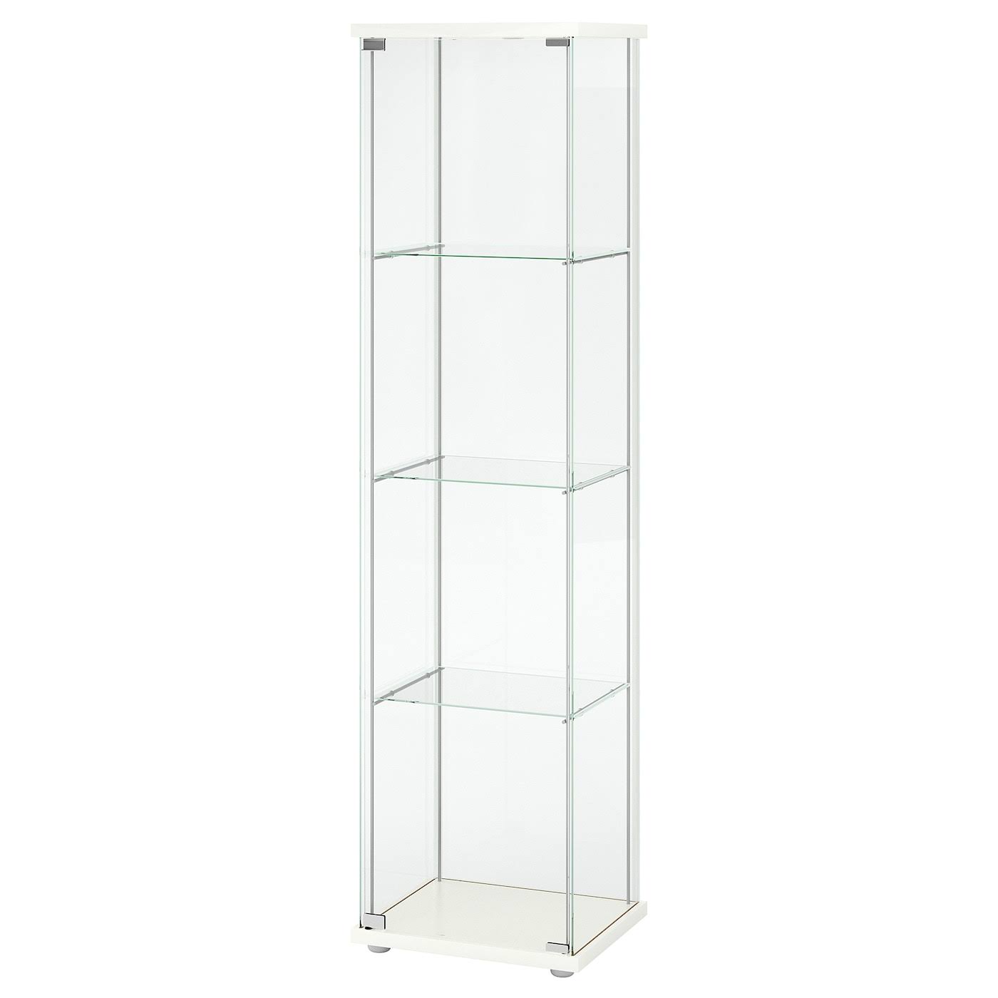 White Glass-Door Cabinet O491