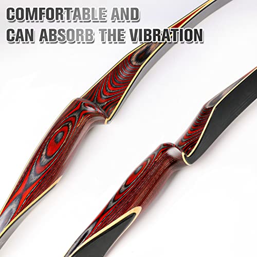 58" Laminated Recurve Bow 20-60lbs H38344