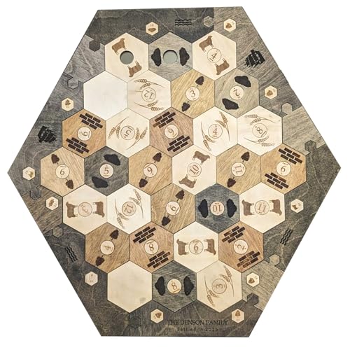 Ebony Frame Wood Game Board C153