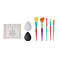 Flawless Skin & Makeup Prep Kit – Brush Set, XL Clean Face Towels & Konjac Sponge