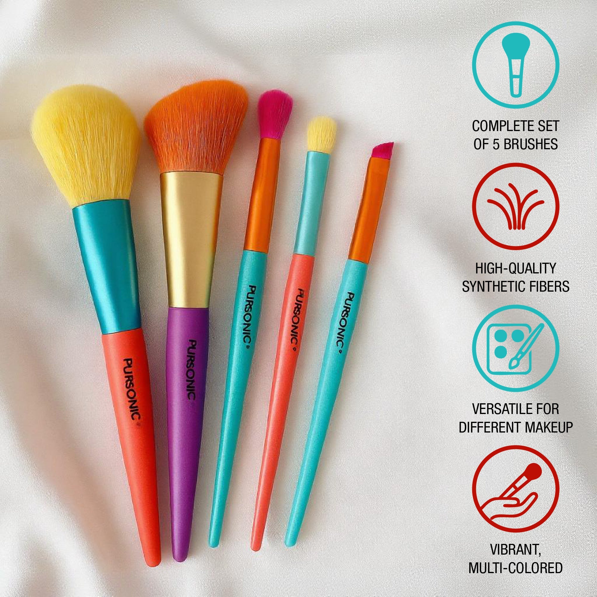 Flawless Skin & Makeup Prep Kit – Brush Set, XL Clean Face Towels & Konjac Sponge