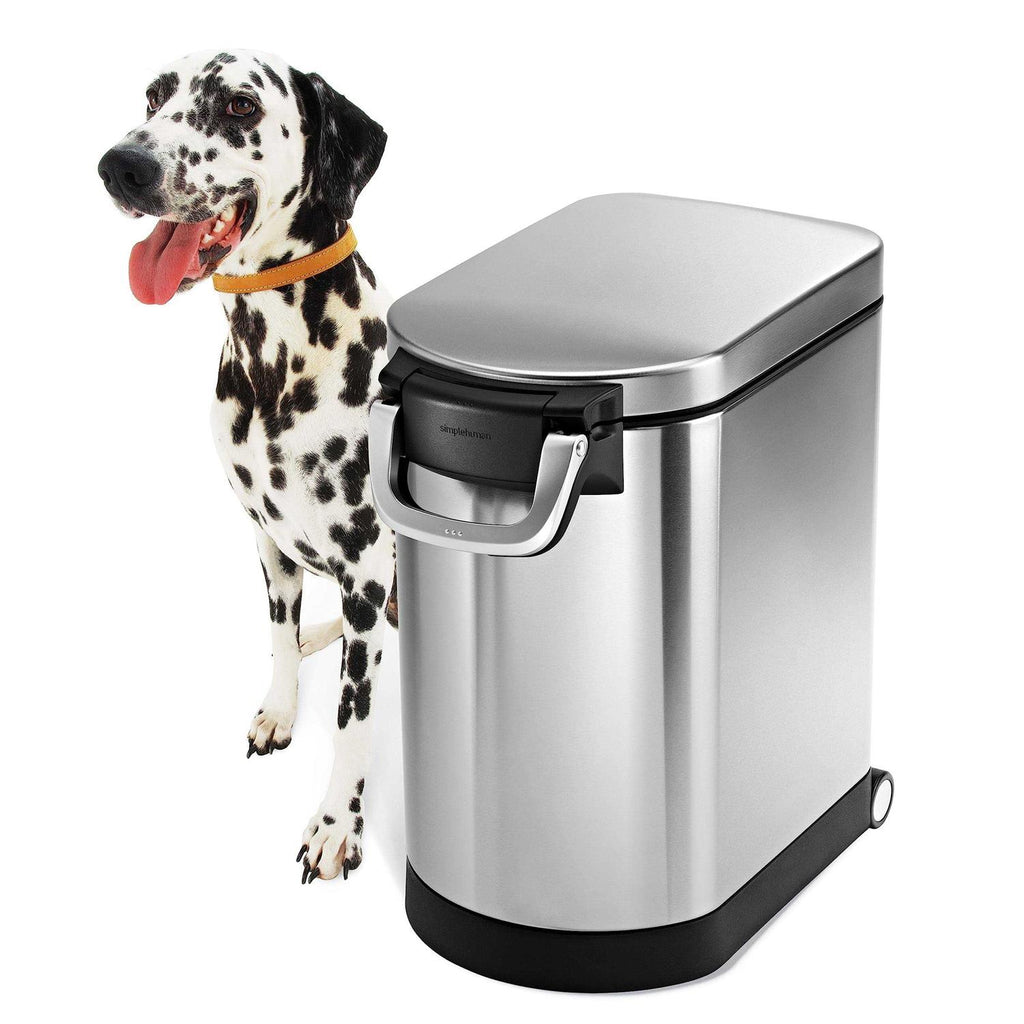Medium Stainless Steel Pet Food Storage Can R578938