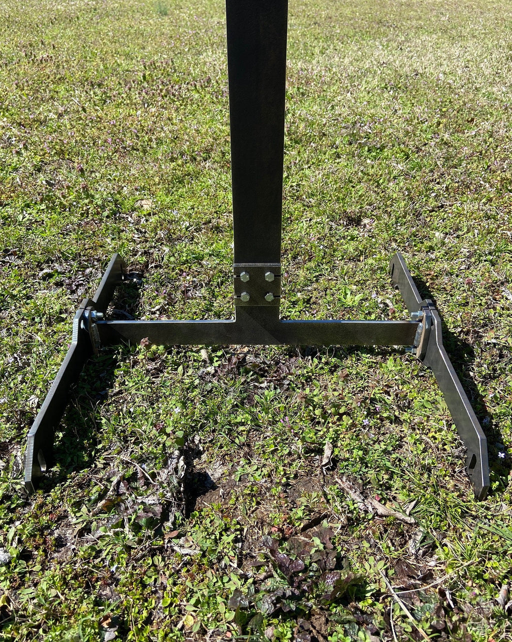 6ft Tall Steel Shooting Reactive Target with AR500 Paddles E3049