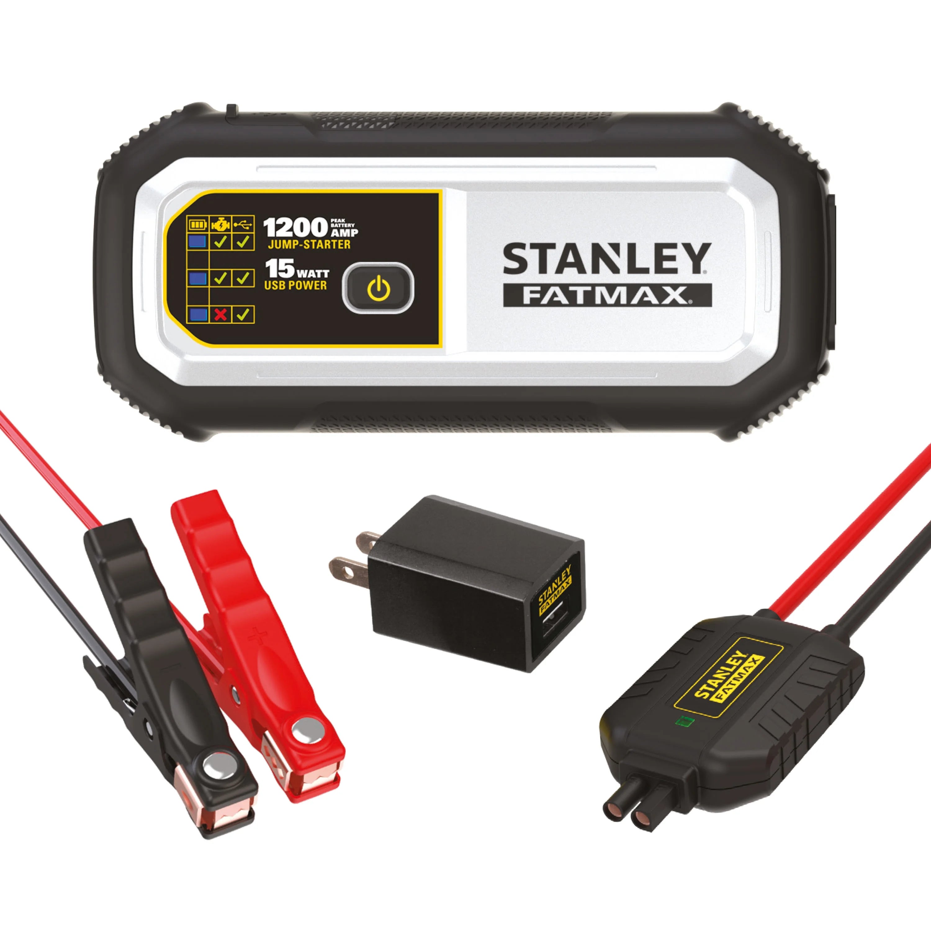 1200 Amp Lithium Jump Starter with USB Power Bank C46642