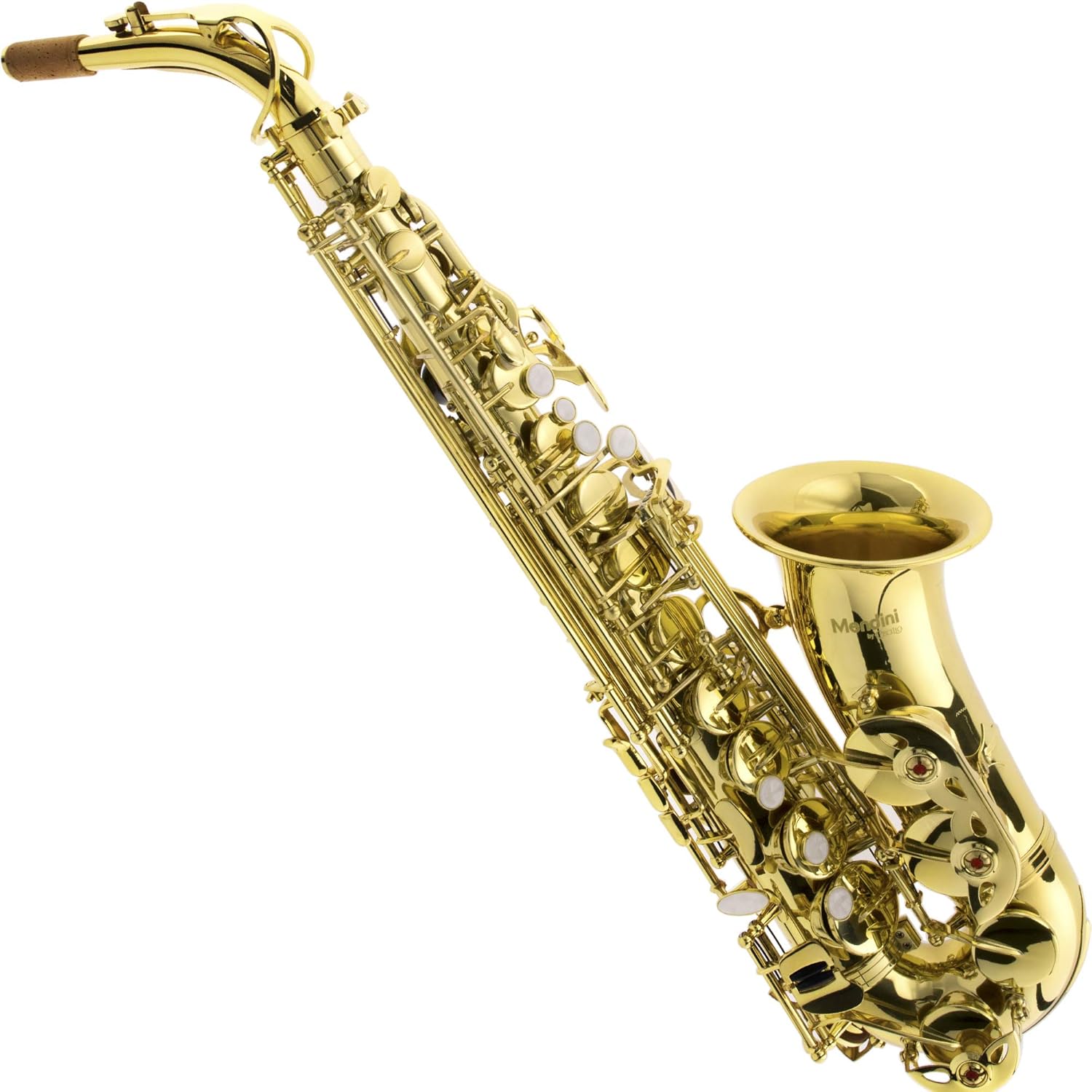 E Flat Alto Saxophone with Case, Mouthpiece, Stand, Reeds, Cloths A8078