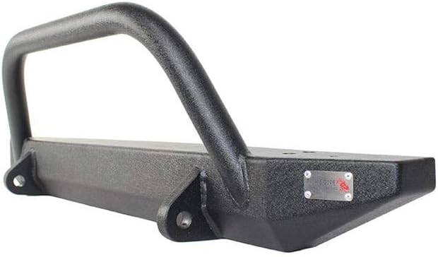 Steel Black Textured Front Bumper with Winch Guard for Wrangler TJ U462