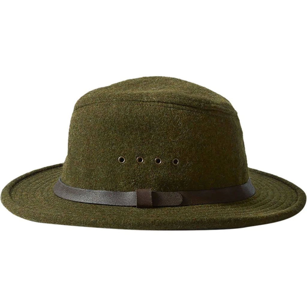 Wool Packer Hat Forest Green J841