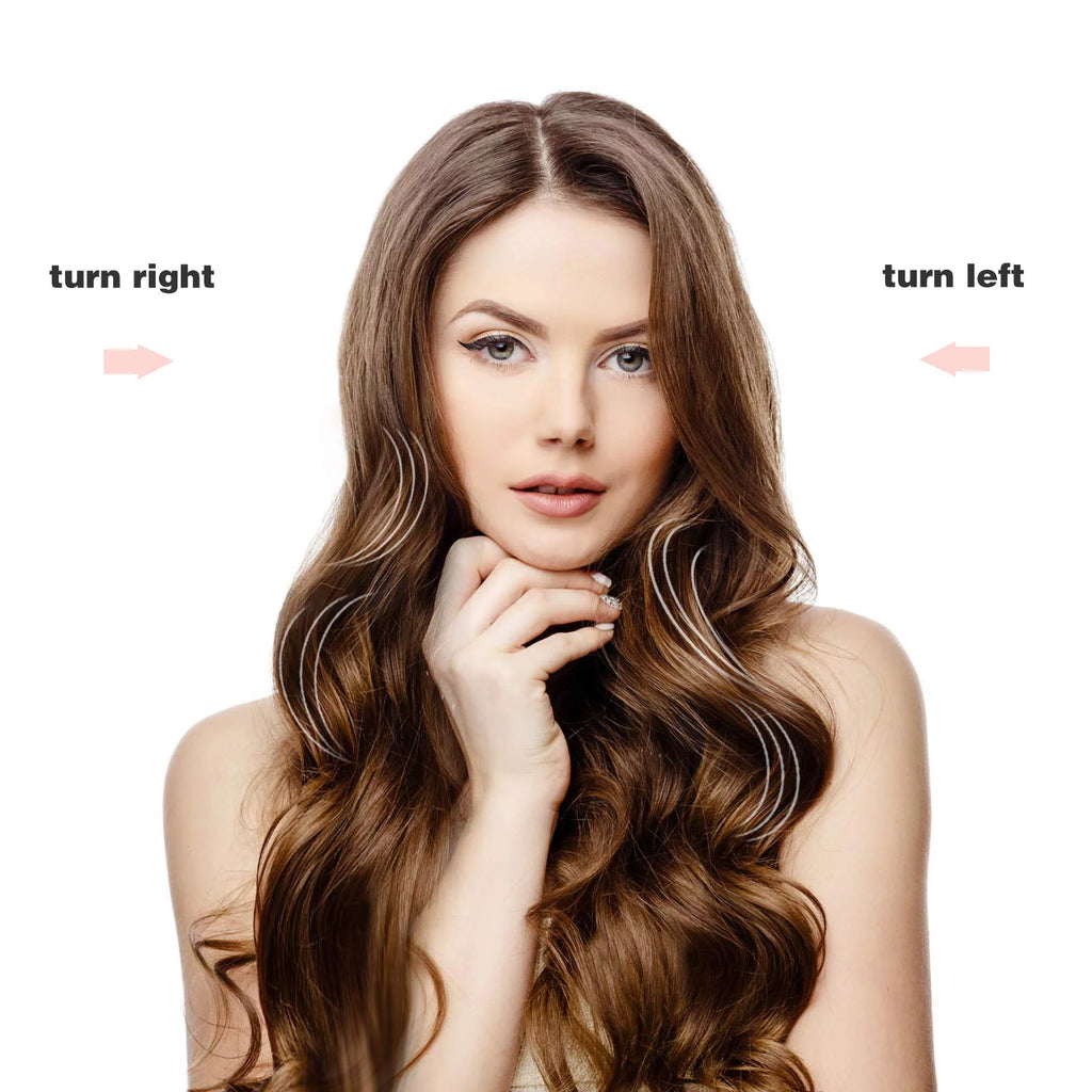 Automatic Curling Iron with 1 Ceramic Rotating Barrel V695