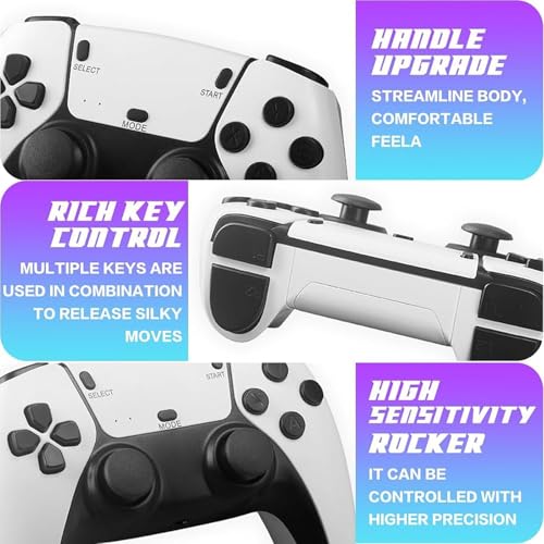 Wireless Retro Game Console with 20000+ Games and Dual 2.4G Wireless Controller J9450