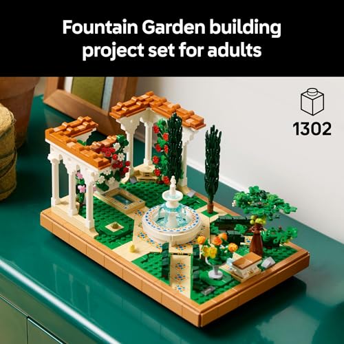 LEGO Icons Fountain Garden Building Set L6591