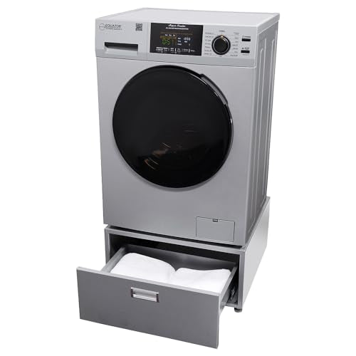 Compact Laundry Solution Washer Dryer with Pedestal R613
