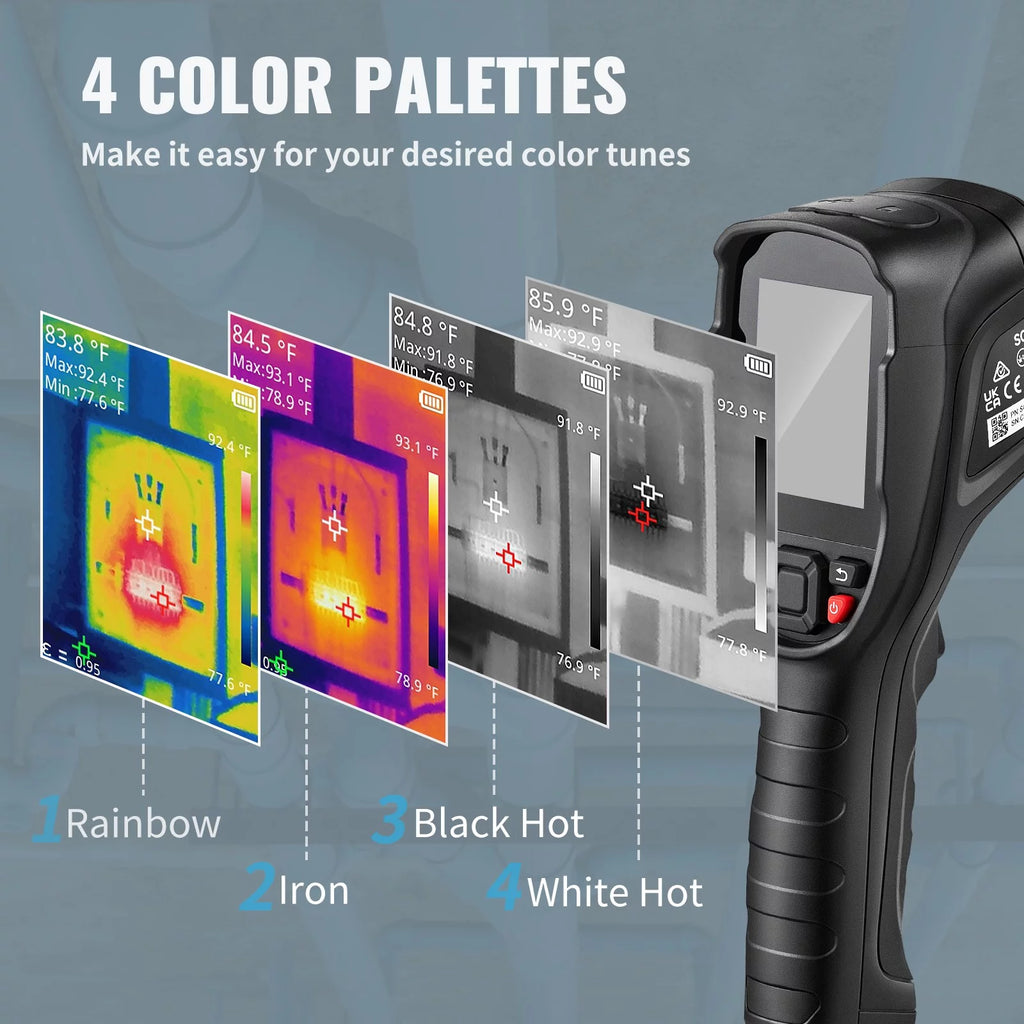 Infrared Thermal Imager 16G IR Resolution 240x180 LCD H646