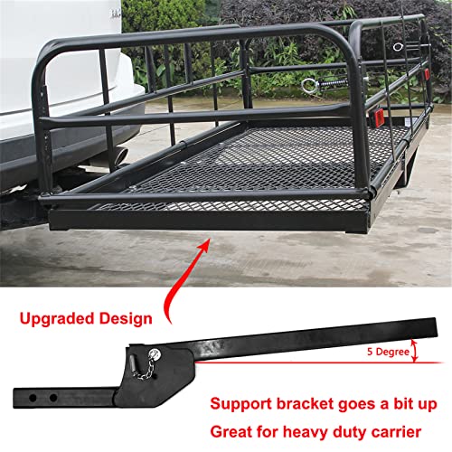 500 Lbs Heavy Duty Folding Cargo Carrier 60" x 24" x 14.4" G435