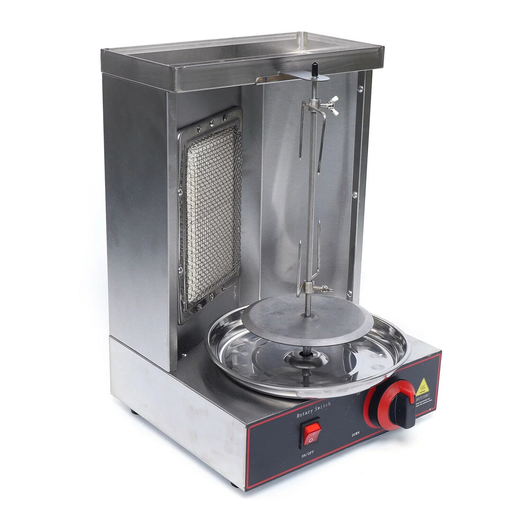 Smokeless Vertical BBQ Rotisserie Broiler X58462