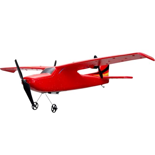 Red 2.4GHz 2 Channel Remote Control Aircraft with 2 Batteries O281