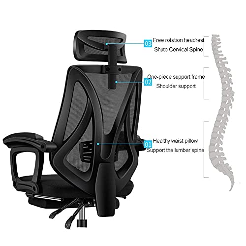 White Frame Green Net Gaming Racing Chair with High Back Z1644