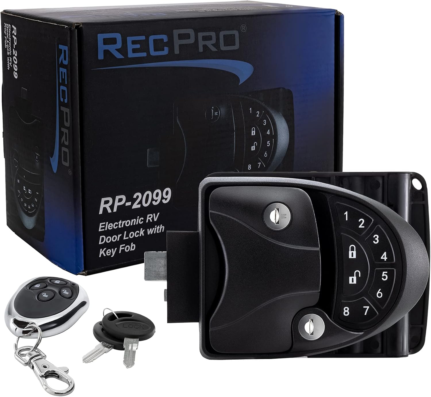 RV Keyless Entry Door Lock with Deadbolt W98714