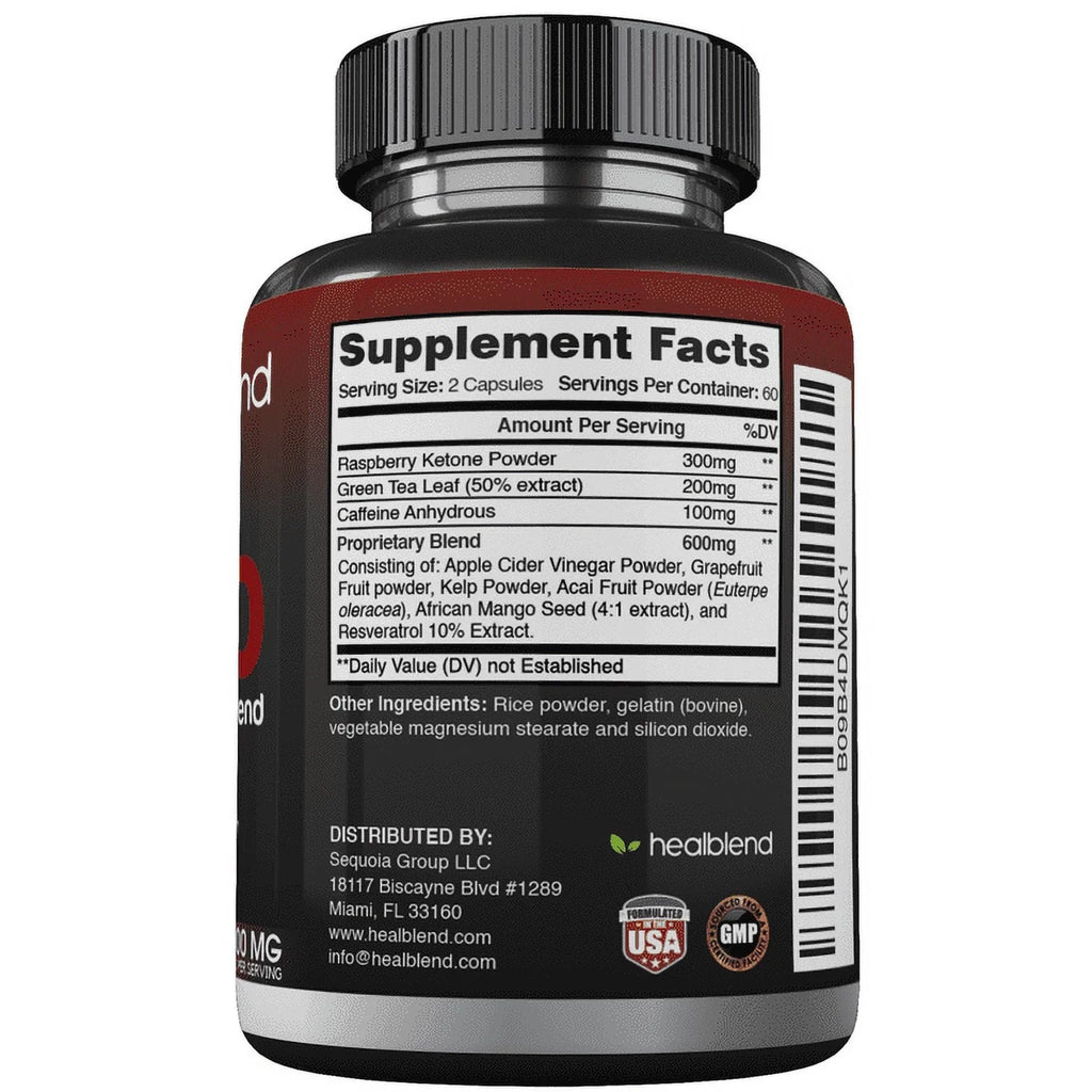 Raspberry Keto Plus Supplement Ketones Diet Pills 3-pack E640