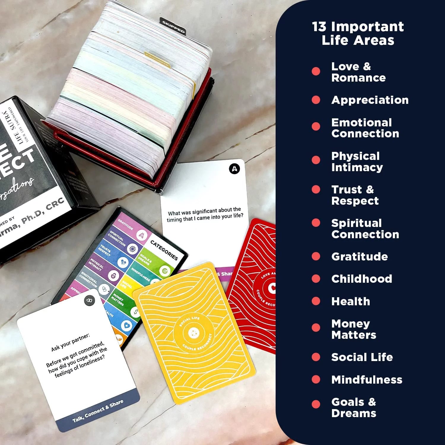 200 Couples Conversation Cards J163564