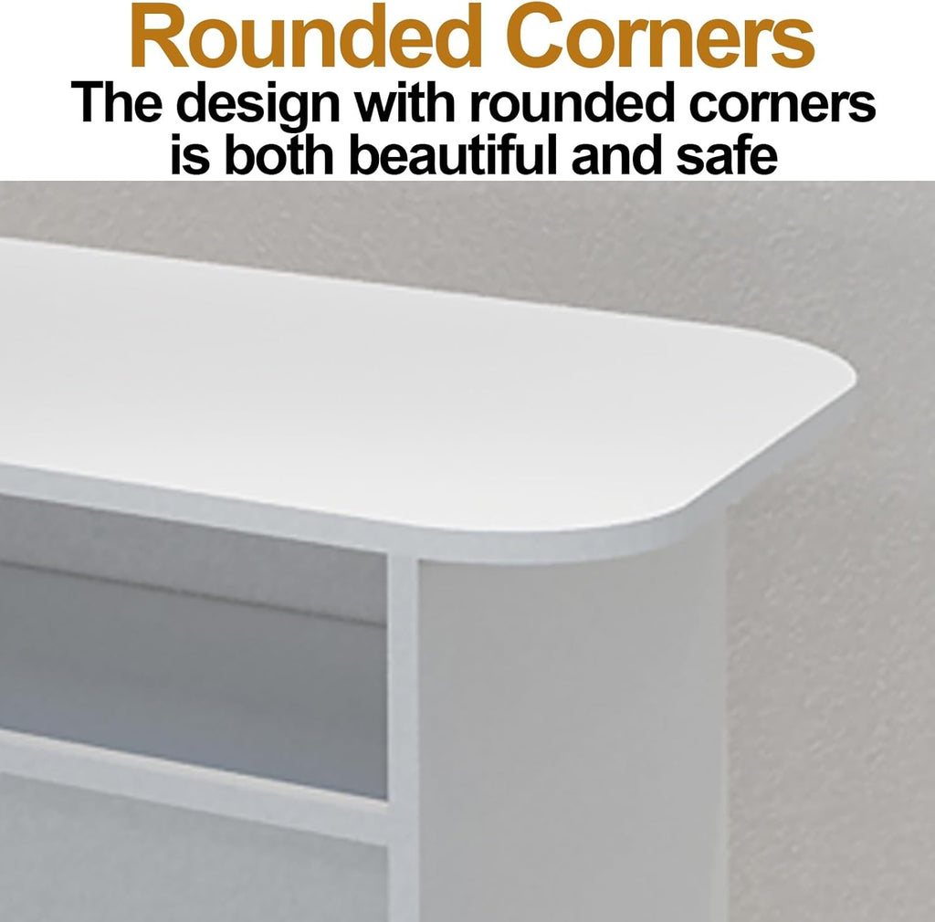 Reception Counter Desk with Lockable Drawers B847057