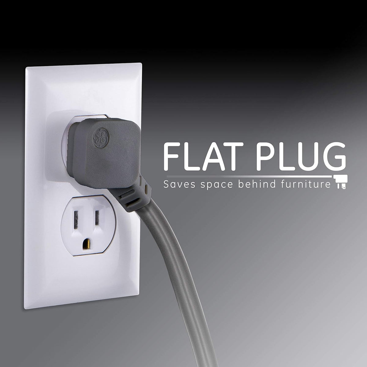 7 Outlet Surge Protector Power Strip with 2 USB Ports T2794
