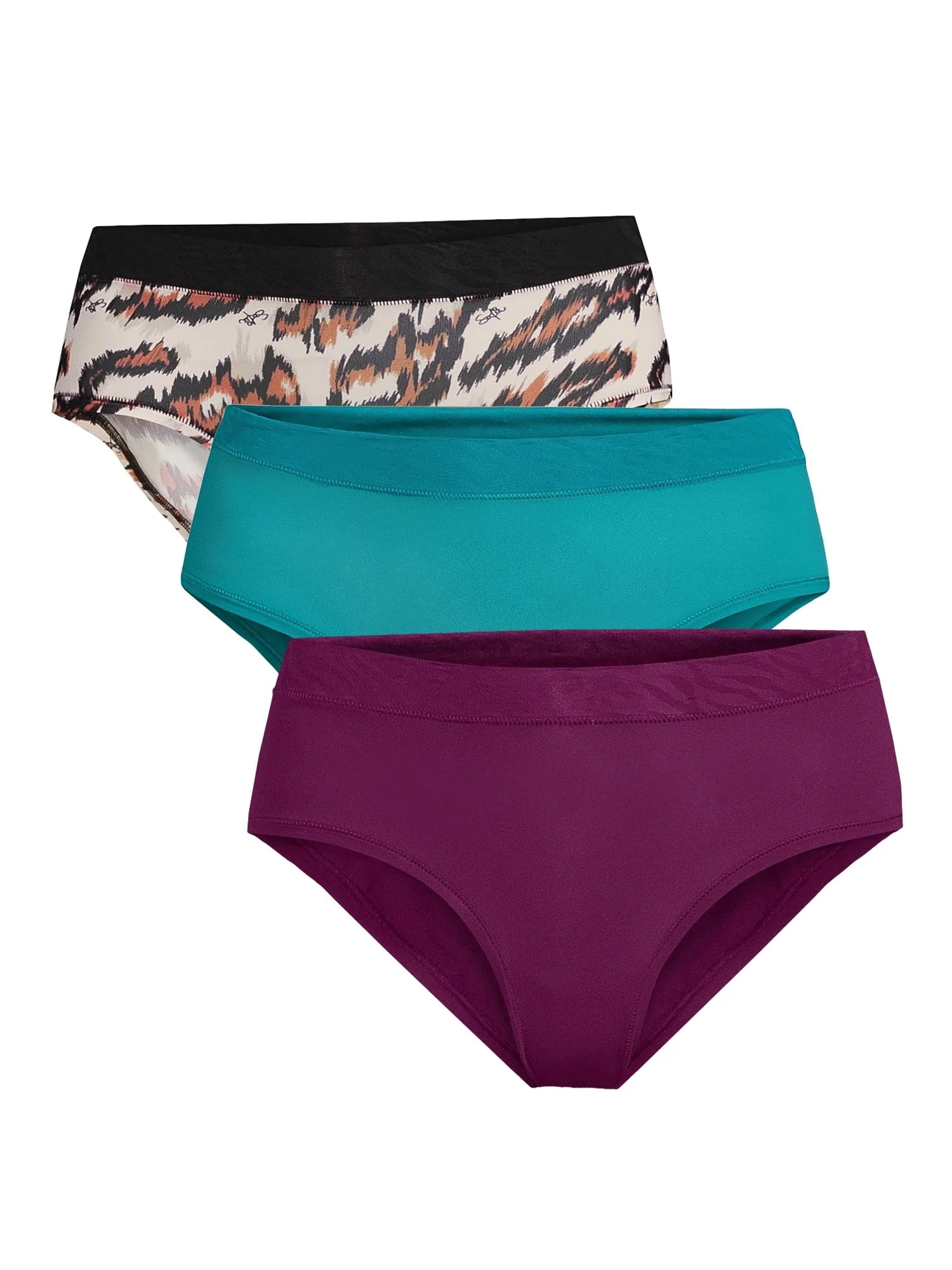 Women's Micro Hipster Panties, 3-Pack Z606036