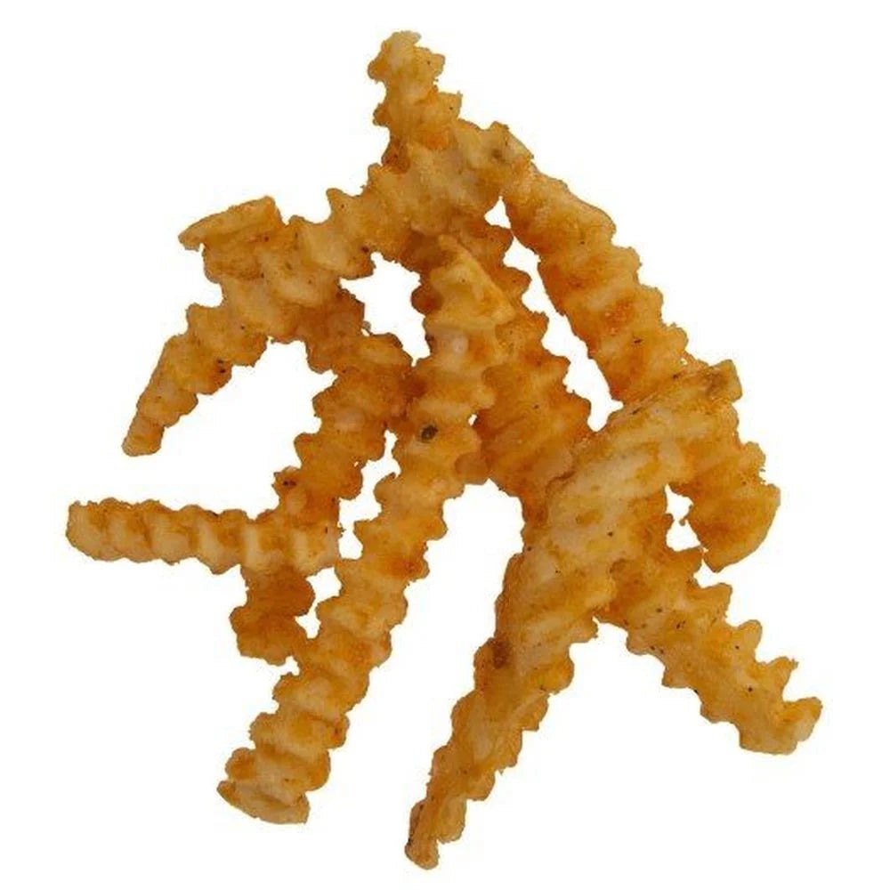 Crispy Bakeable Deep Groove Crinkle Fries, 5 Pound Bag B234