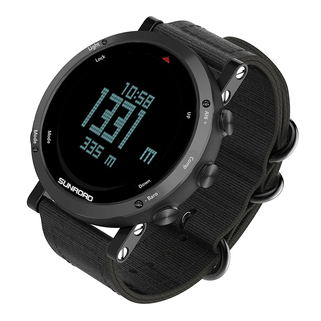 50 Meters Water-resistant Multifunctional Outdoor Sports Watch W6349