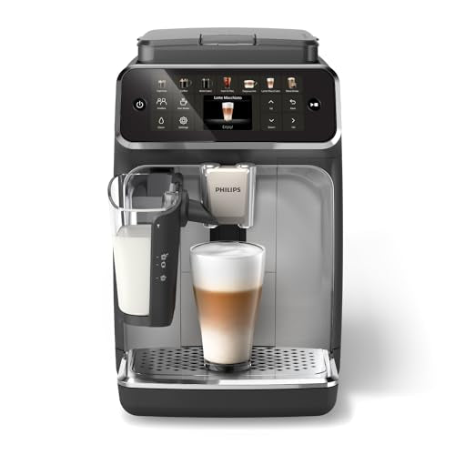 Fully Automatic Espresso Machine, Black Chrome I877