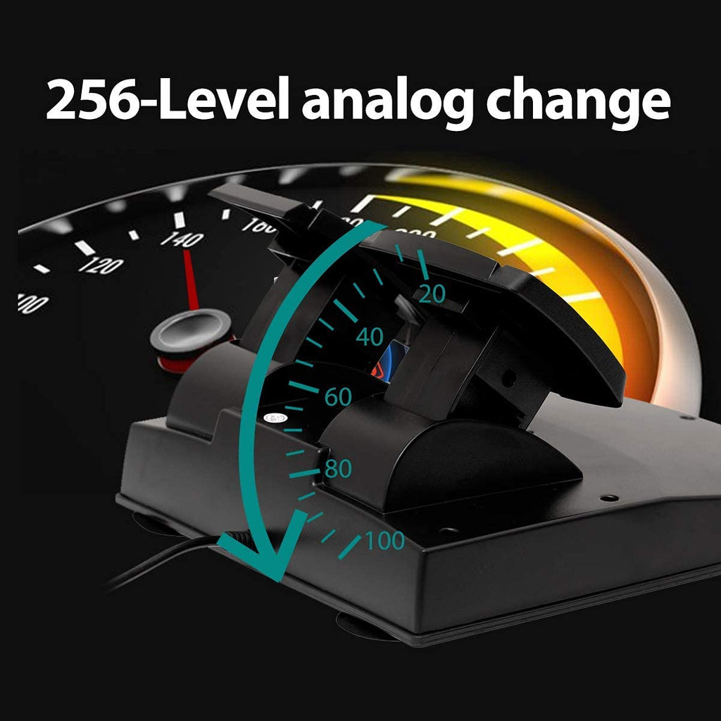Racing Wheel Gaming Steering Wheel Driving Simulator 270° Pro Volante PC Pedals Paddle Gear Shifters E743526