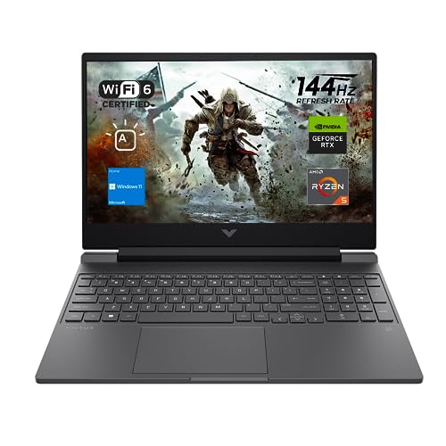 15.6" FHD 144Hz Display Gaming Laptop with 32GB DDR5 RAM, 1TB SSD, RTX 2050, Silver E583