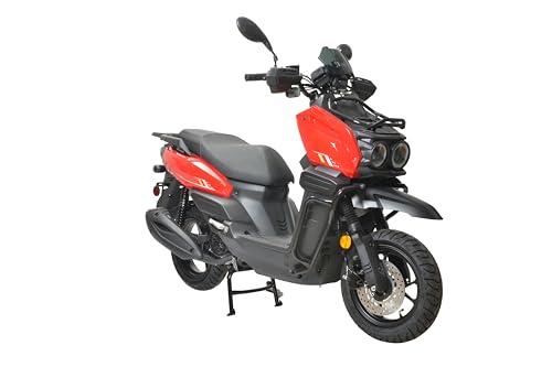 150cc Moped Gas Scooter with 12 inch Aluminum Wheels H81384