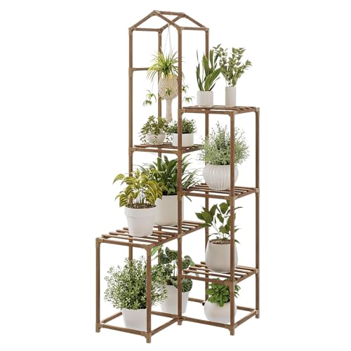 Tall Wood Plant Stand J89785
