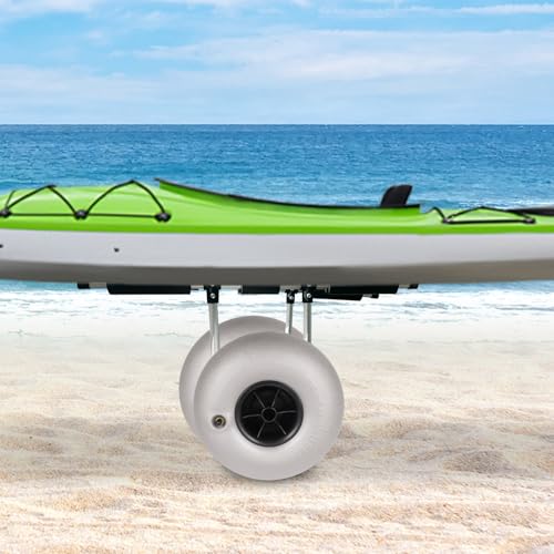 2 Pack 10" Beach Sand Tires with 4.13in Diameter Replacement Balloon Wheels M77744