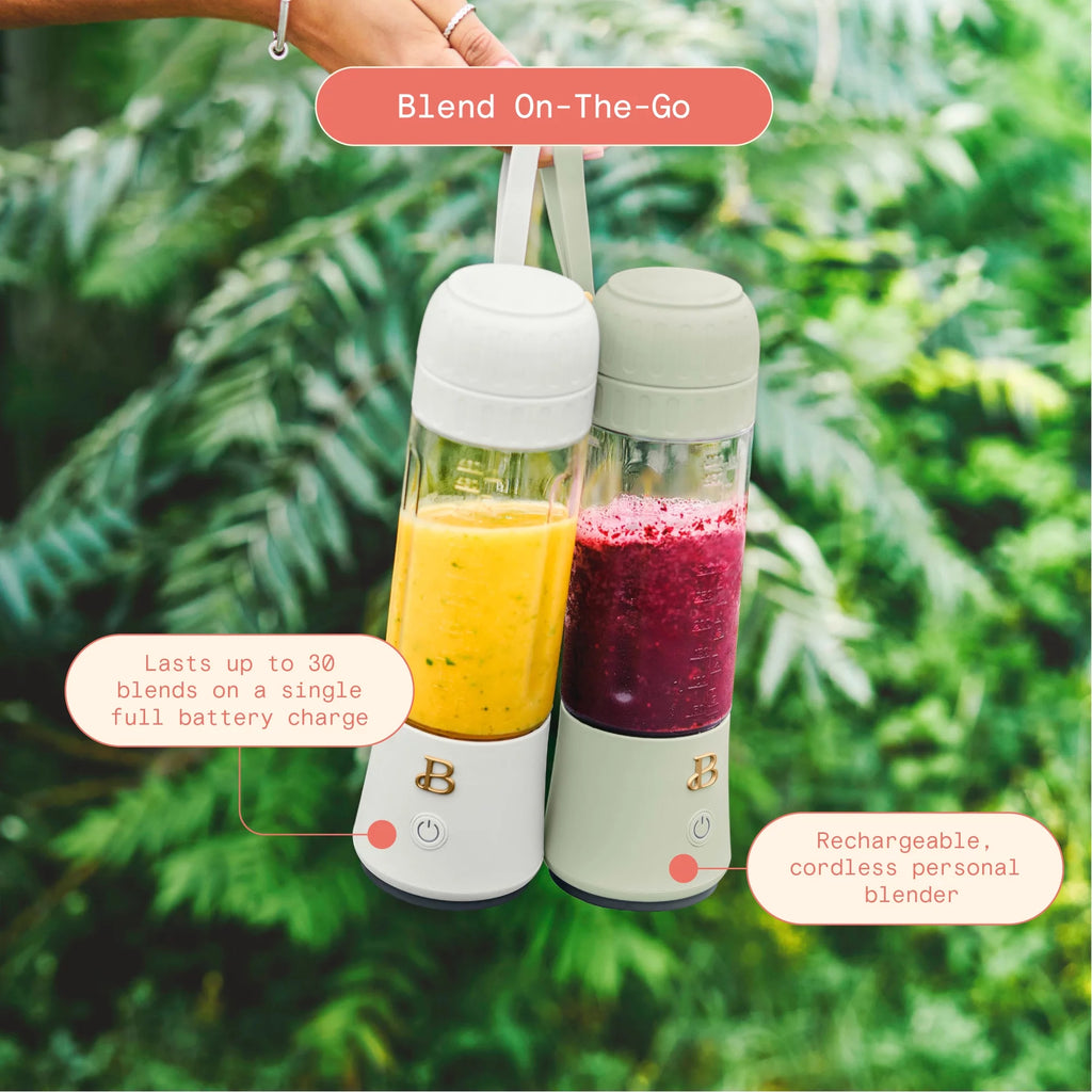 Portable Blender 70 W 16 oz White Icing Z1229