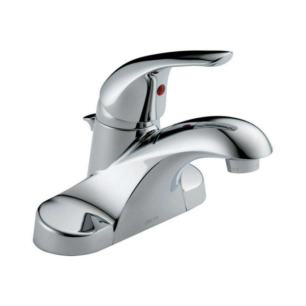 Chrome Single Handle Lavatory Pop-Up Faucet W976025