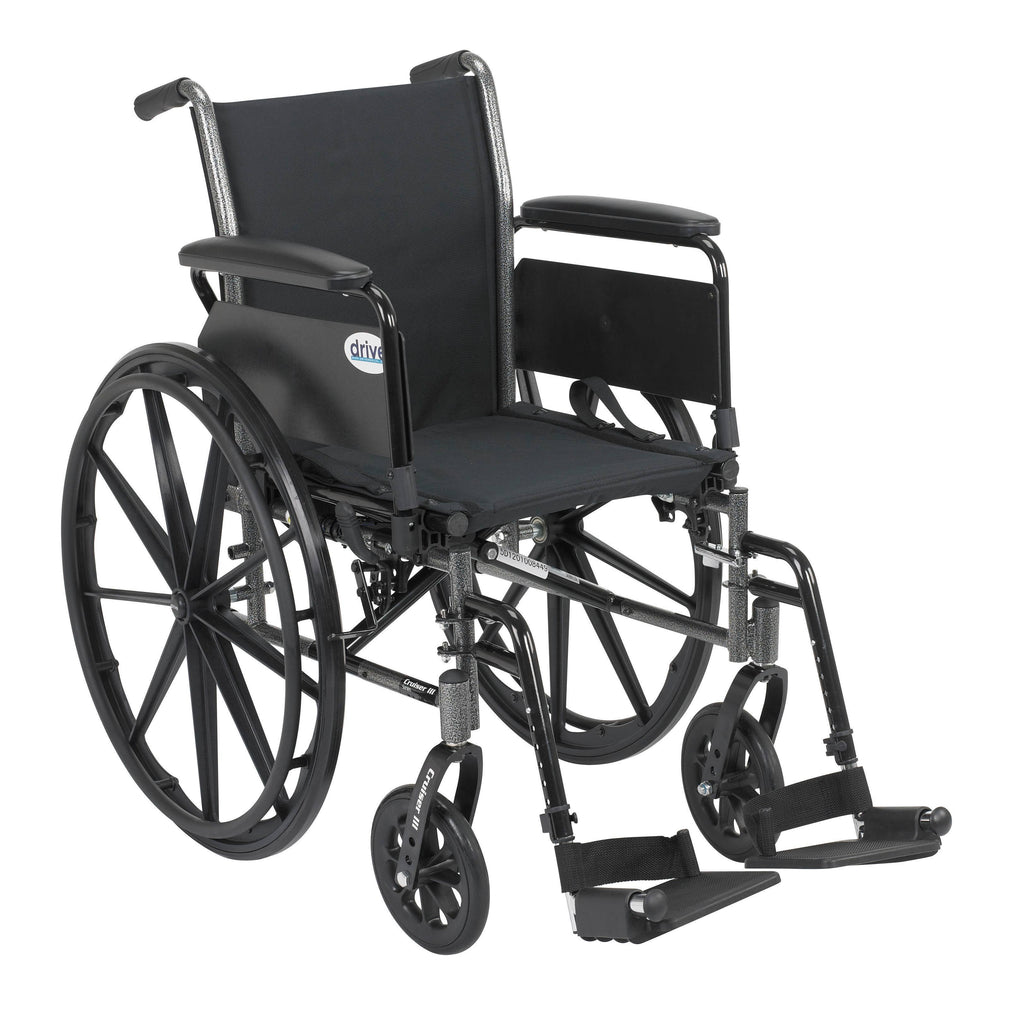 Light Weight Wheelchair with Flip Back Removable Arms M360