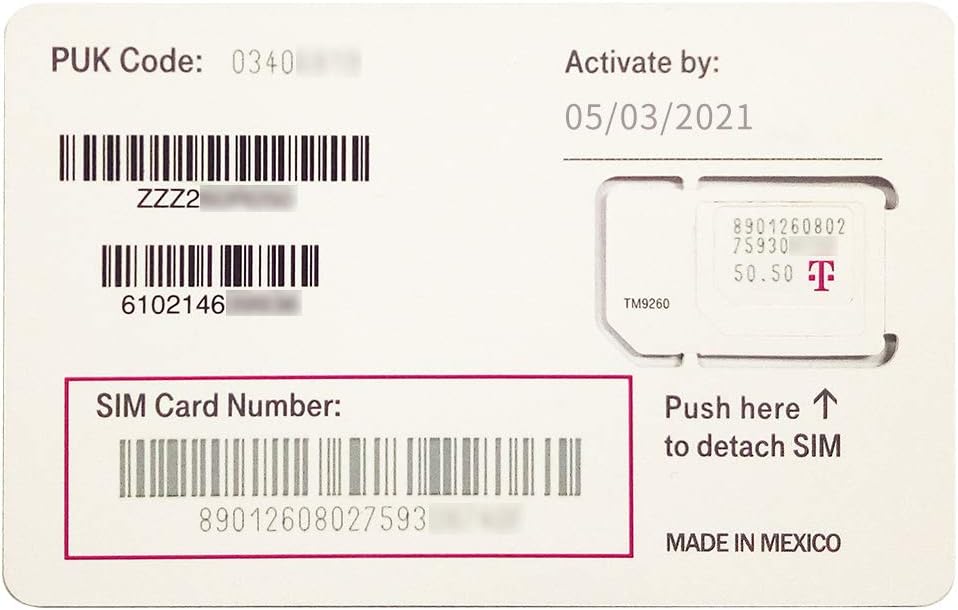Sim Card Pack of 2 W56380