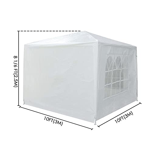 Blue 10x10ft Spray Shelter Paint Booth Tent Q276968