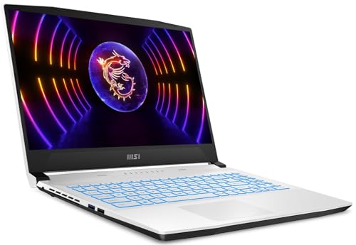 White 15.6" 144Hz FHD Gaming Laptop F7765