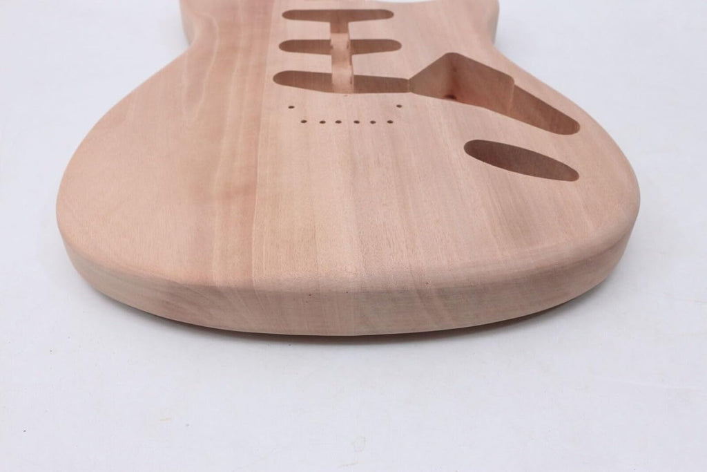 Unfinished Mahogany Electric Guitar Body F84941