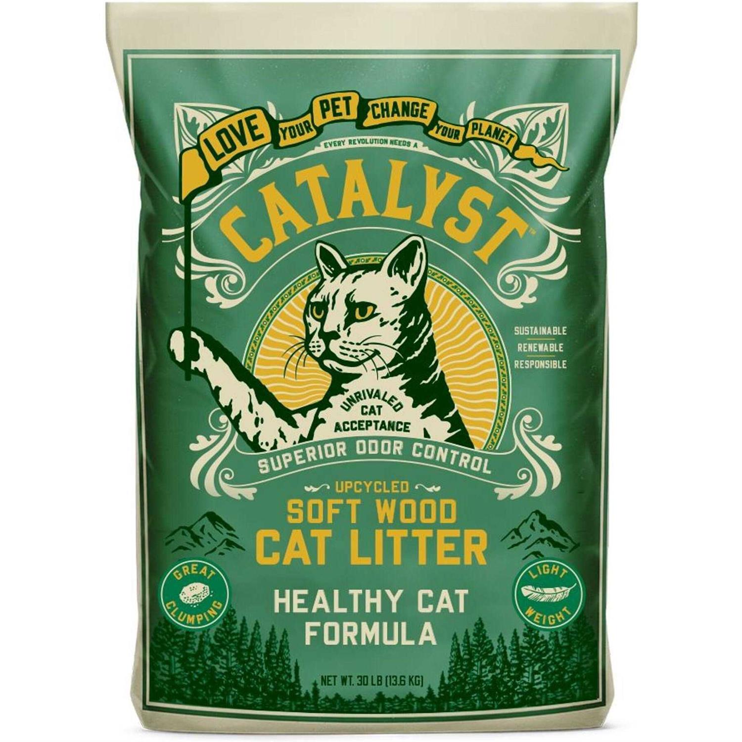 Catalyst Cat Litter Soft Wood N196