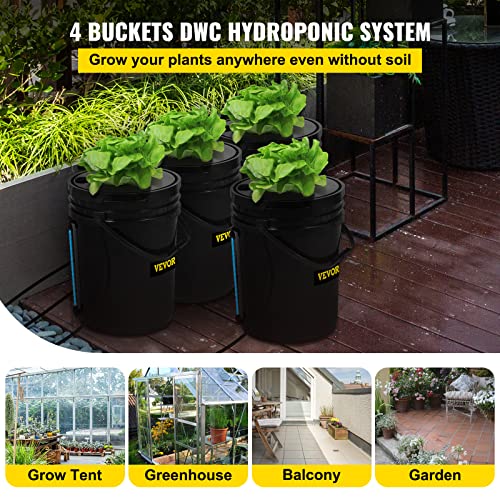 Recirculating Deep Water Culture Hydroponic Grow System with Top Drip N315