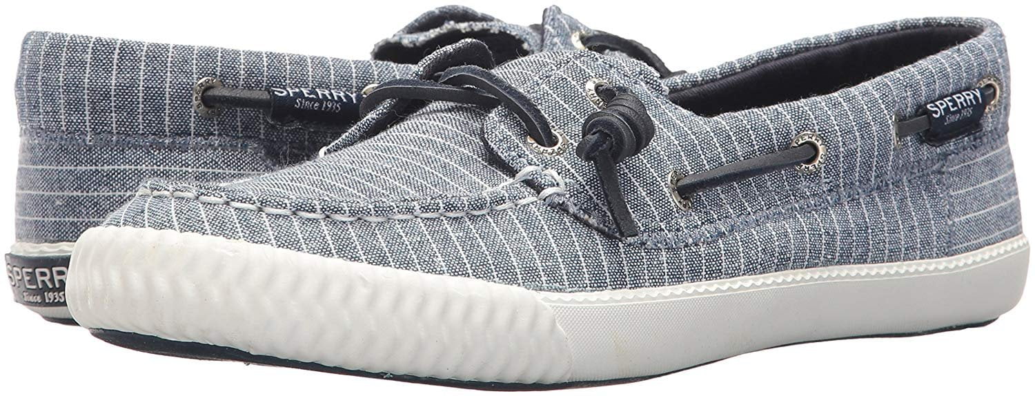 Blue/White Pinstripe Sneaker E7471