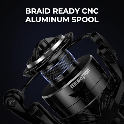 Rigid Aluminum Frame 7+1 Double-Shielded Stainless-Steel BB Spinning Fishing Reel J228709