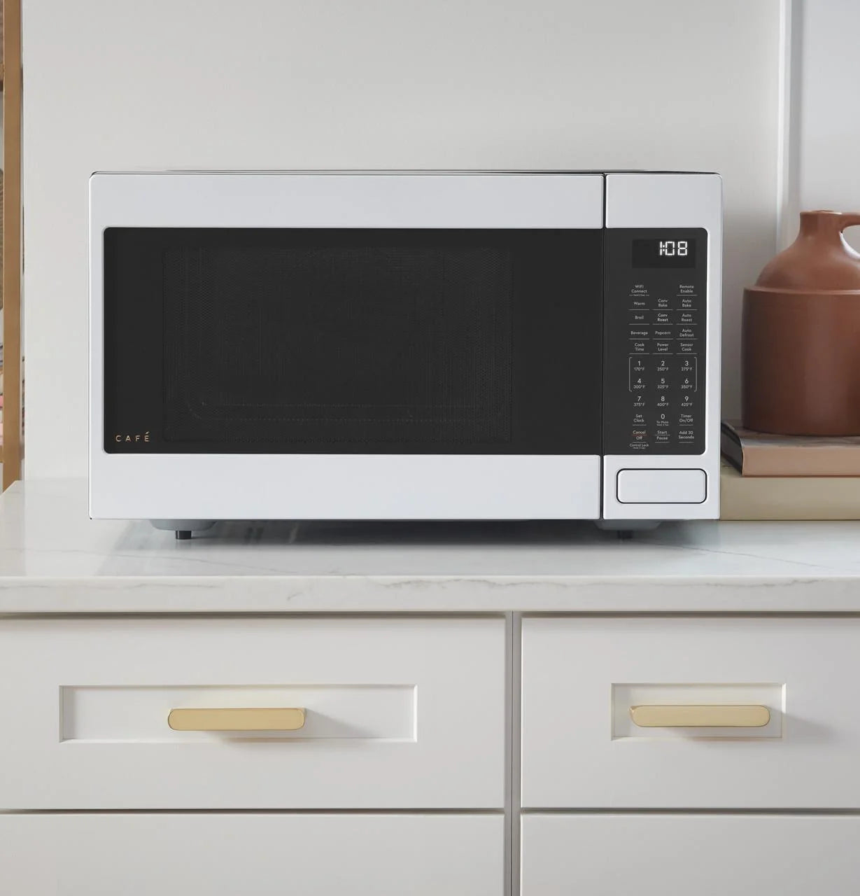 White 1.5 Cu. Ft. 1000 Watt Countertop Microwave T213370