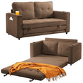 Dark Blue Convertible Sleeper Sofa O795