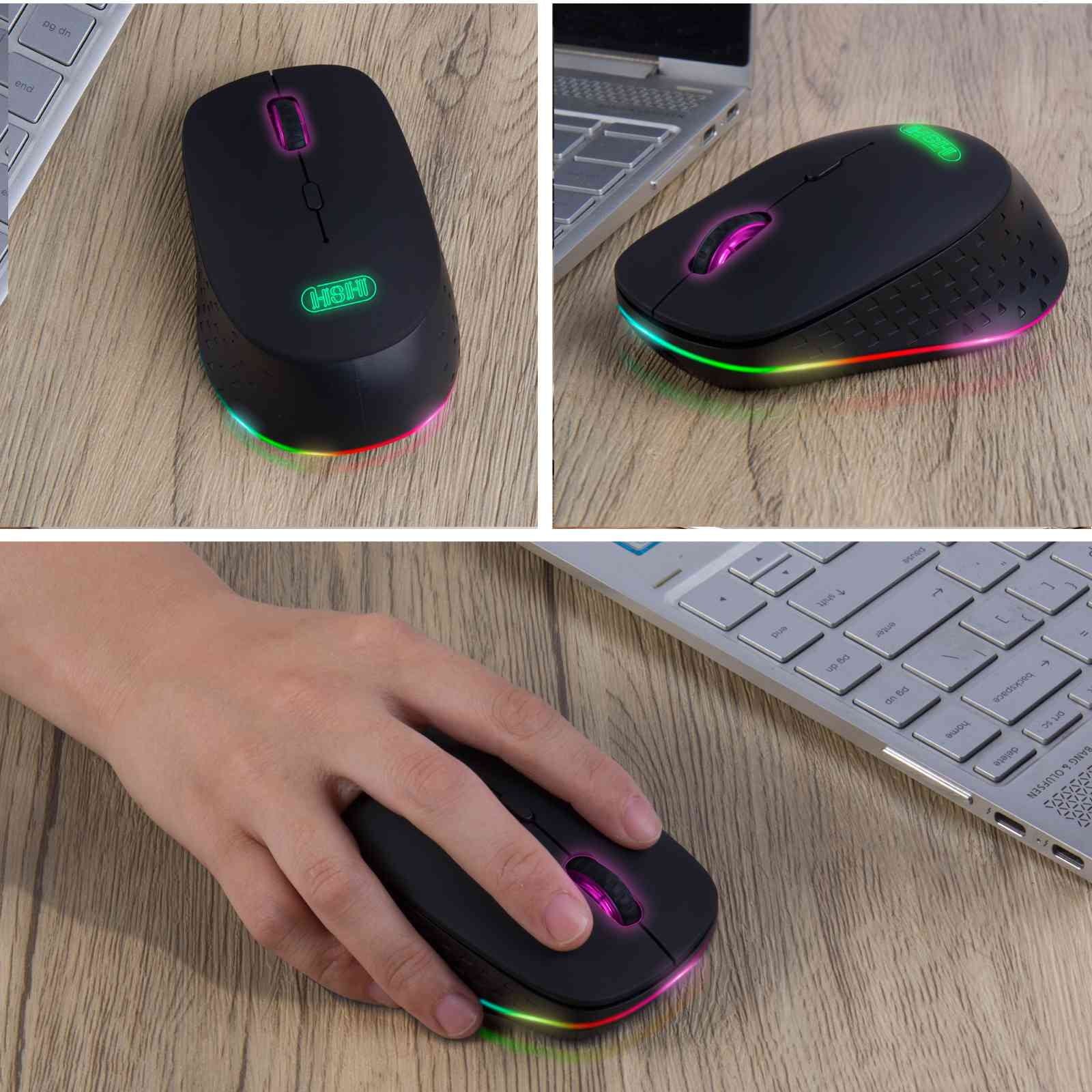 Black Dual-Mode Wireless Mouse U343528